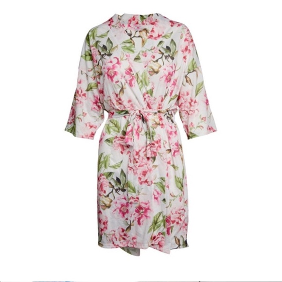 Show Me Your Mumu Intimates Floral Print Robe O/S - Picture 5 of 12